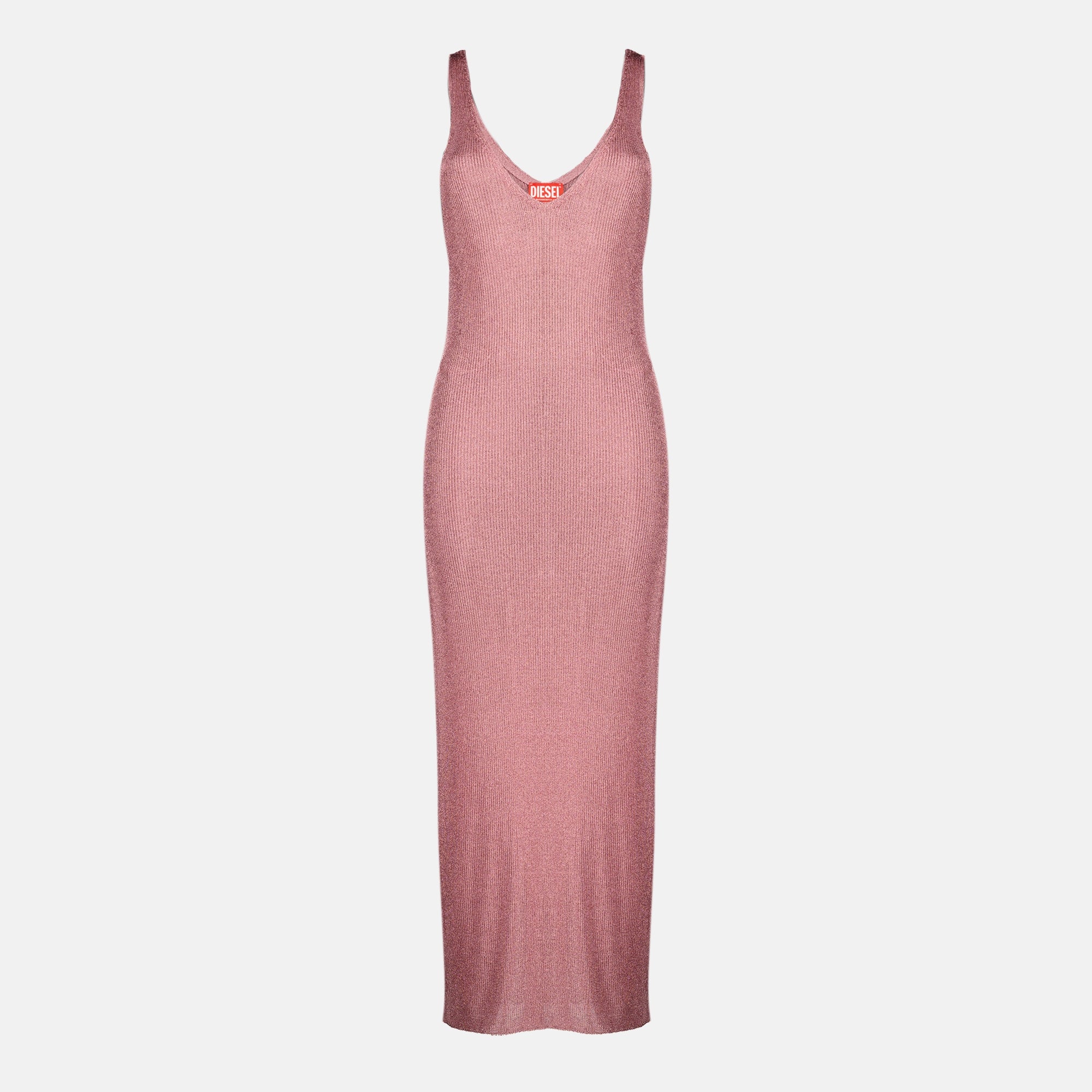 diesel pink metallic dress Chiara Ferragni Pink Diesel