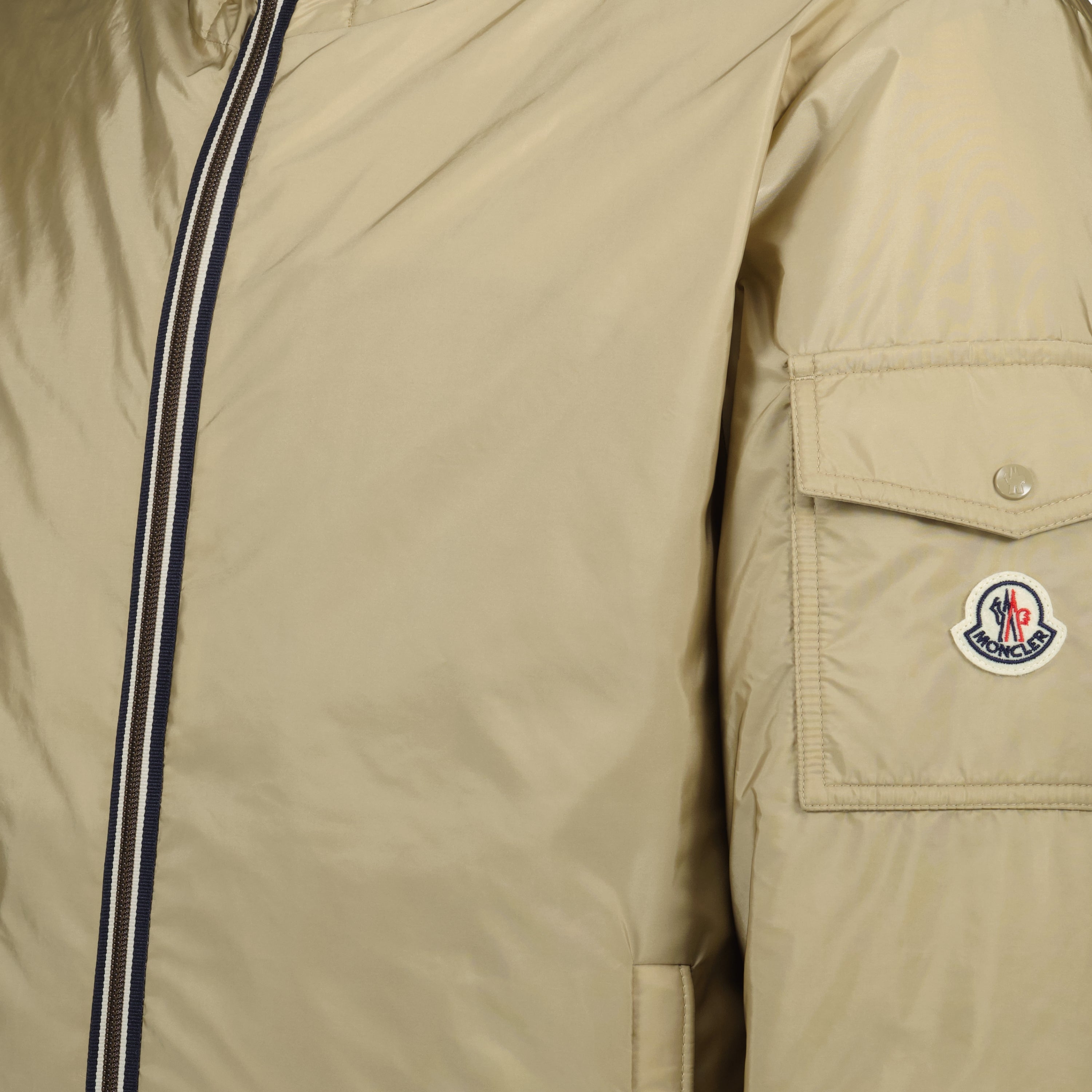 Chaquetas Chaqueta con Capucha Evettes Moncler Beige Homme