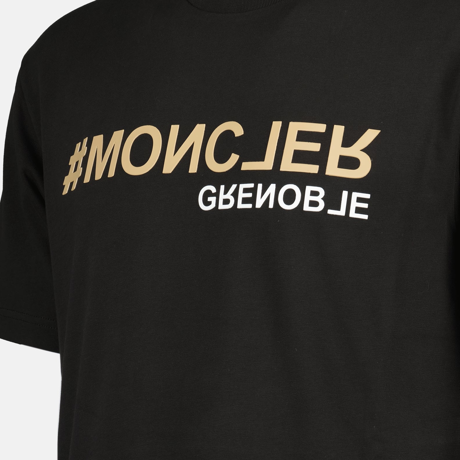 T-shirts T-shirt Grenoble Moncler Grenoble Noir Homme