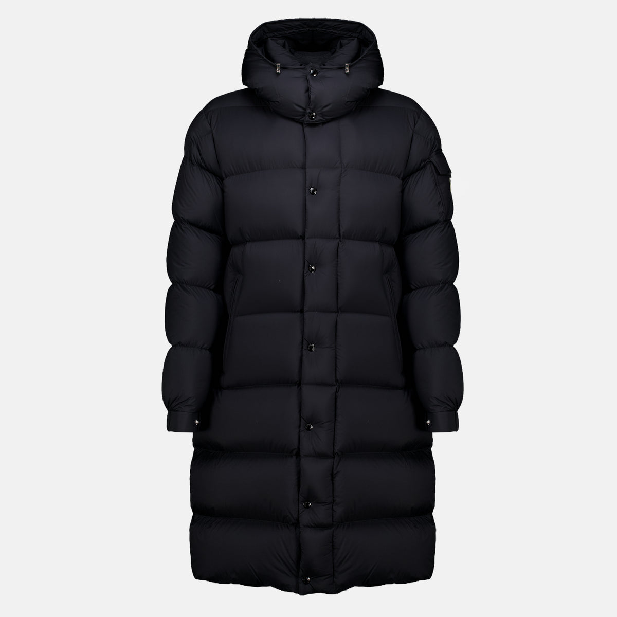 Manteaux Hannoveraner Langer Daunenmantel Moncler Noir Homme