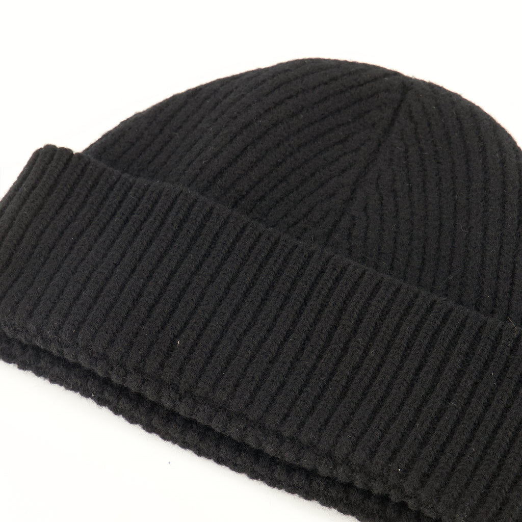 Chapeaux, casquettes et bonnets Gorro de lana negra Ami PARIS Noir Unisexe