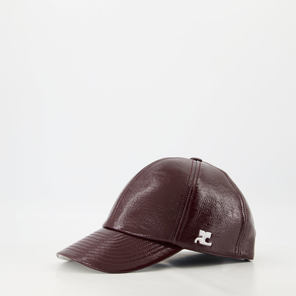 Hats, caps and beanies Vinyl Reissue Cap Courrèges Bordeaux Unisex