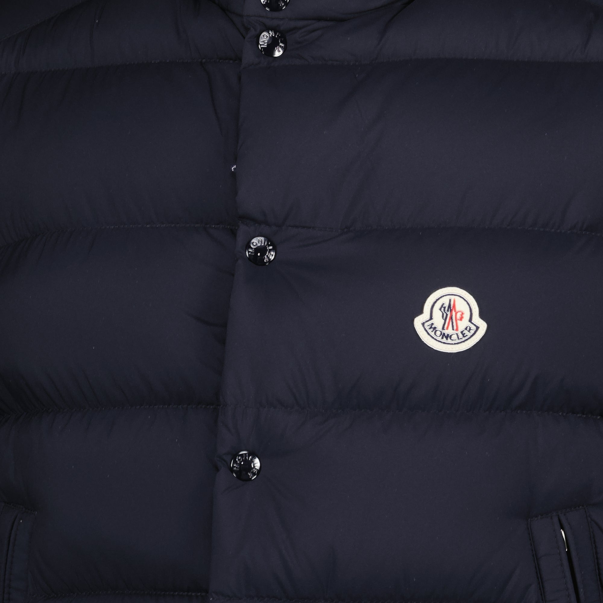 Vestes Tibb Sleeveless Down Jacket Navy Blue Moncler Bleu foncé Homme