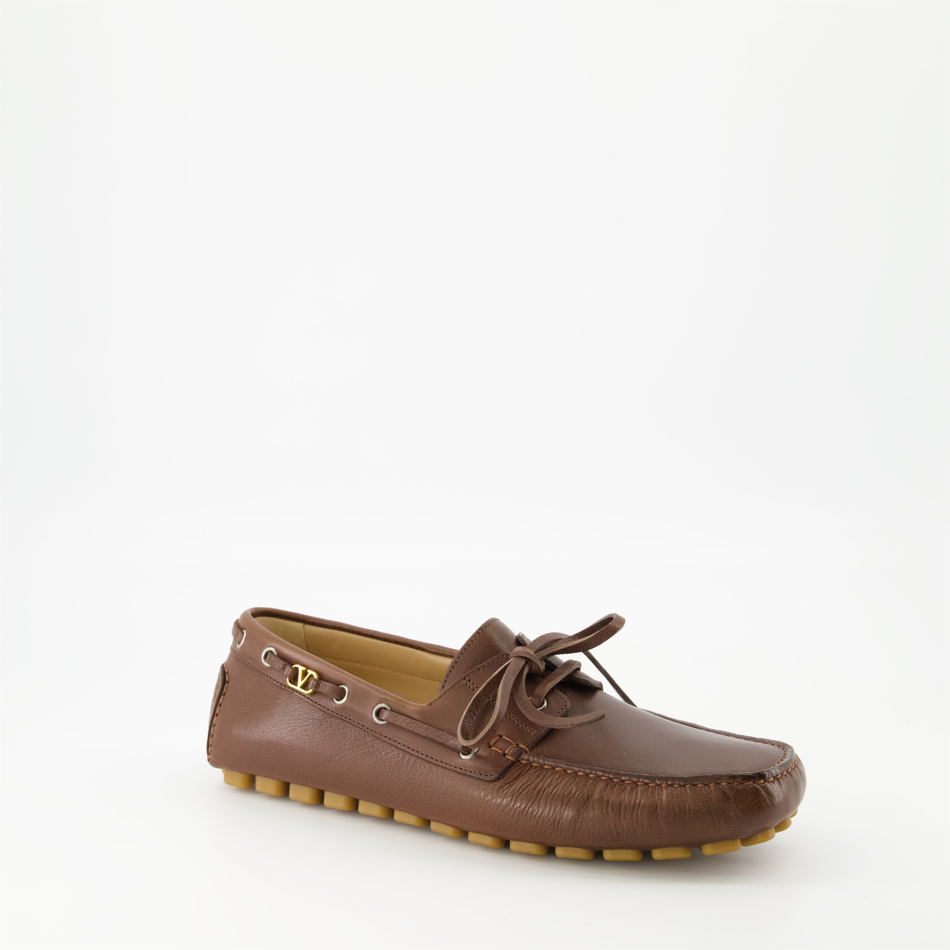 Loafers Brown Driver Loafers Valentino Garavani Brown Homme