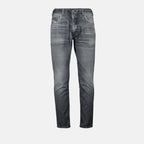 Pantalons Jeans D-Krookley-B Diesel Gris Homme
