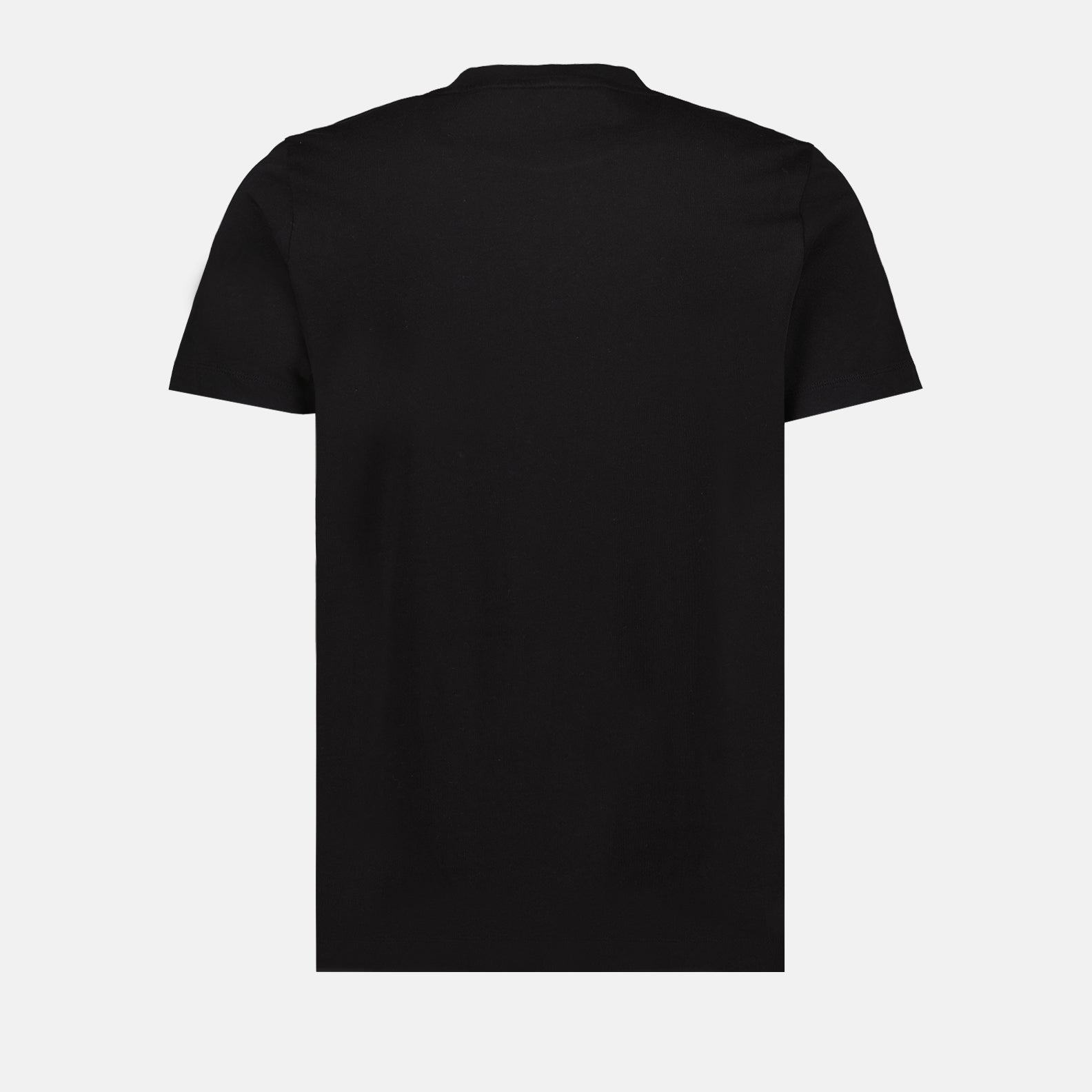 Image of the men's Moncler logo t-shirt - Autumn-Winter Season 2025 - Detailed View_3