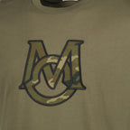 T-shirt T-shirt Monogram Moncler Khaki Uomini