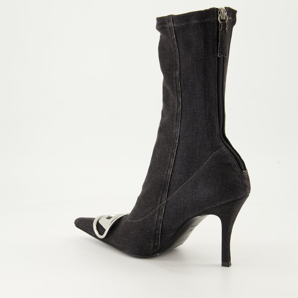 Bottines Bottines Venus Diesel Noir Femme