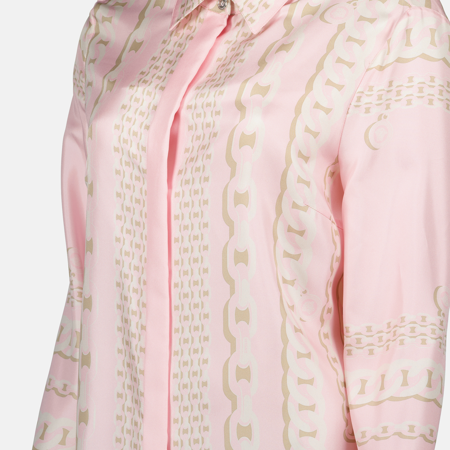Camisas Camisa de Seda Versace Rosa Femme