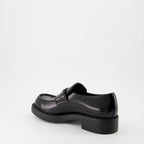ローファー レザー ローファー Prada 黒 Homme
