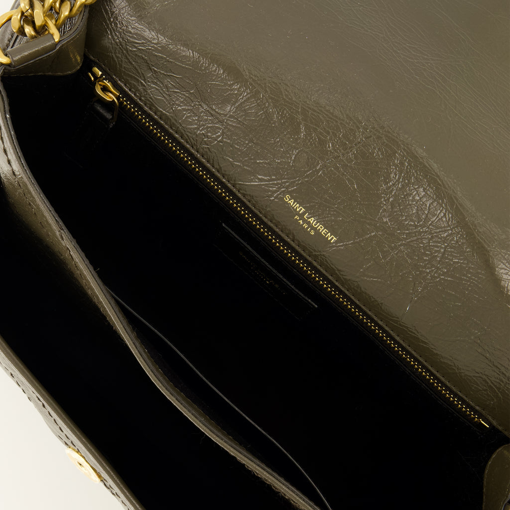 Sacs à main et épaule Sac Niki medium kaki Saint Laurent Kaki Femme