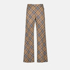 Hosen Karierte Hose Burberry Beige Homme