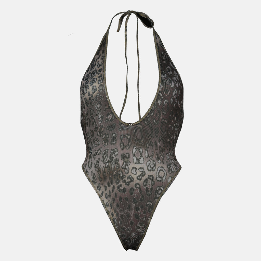 Image de l'article Maillot de bain Audrey imprimé léopard de la marque Diesel pour Femme - Saison Printemps-Été 2026 - Vue de Face