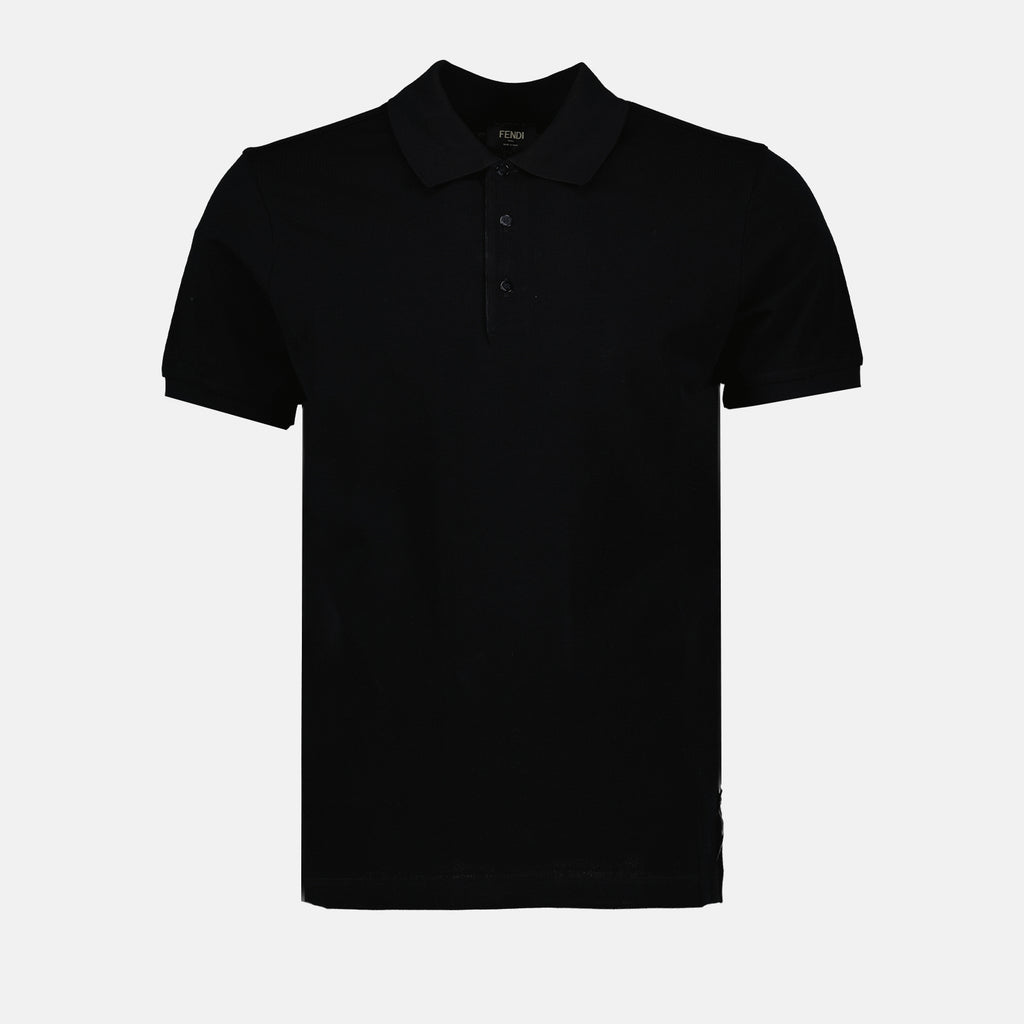 Poloshirts FY0985 AAON f18kp nero+antracite Fendi Schwarz Homme
