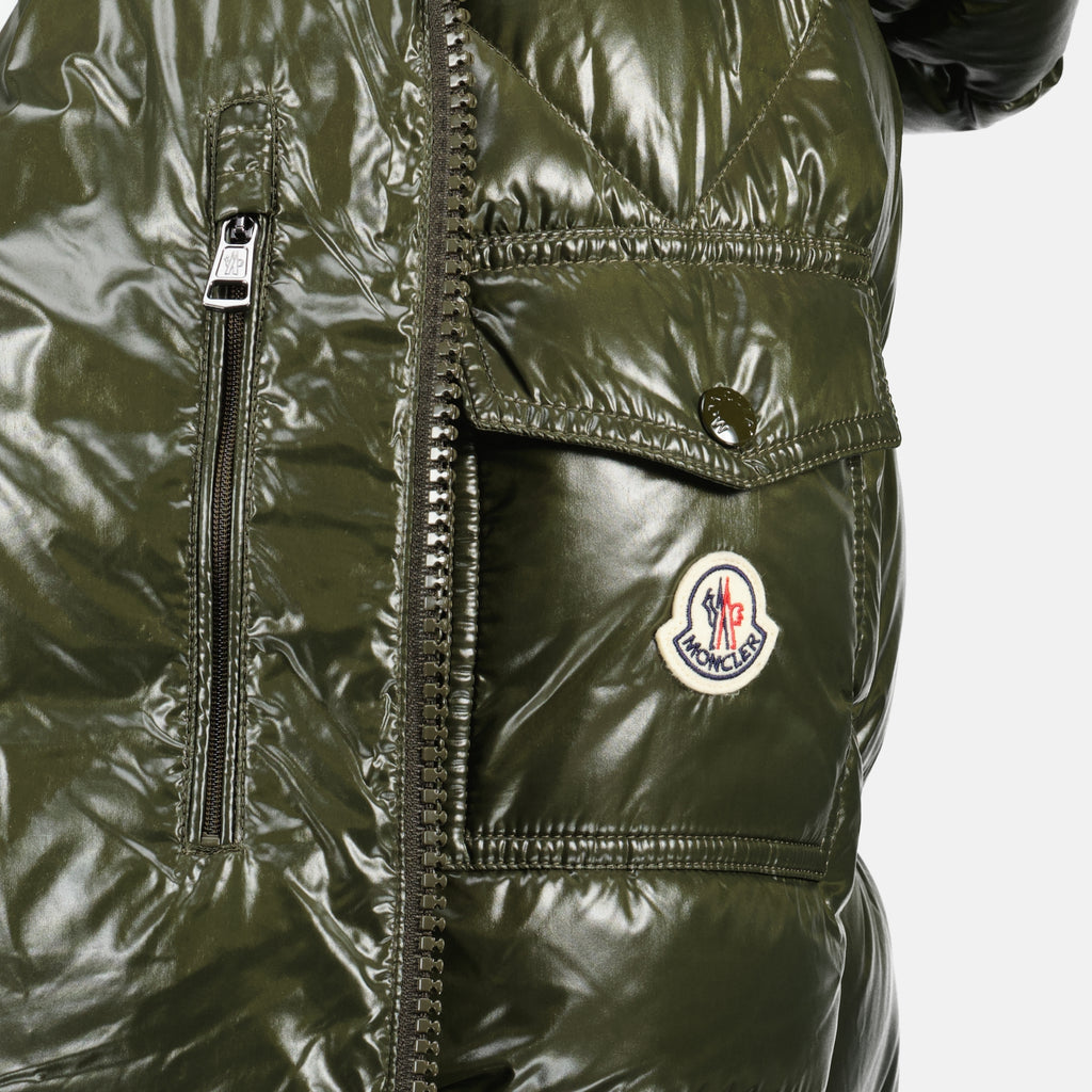 Bild des Maya khaki Daunenjacke der Marke Moncler für Herren - Herbst-Winter 2025 - Detaillierte Ansicht_2