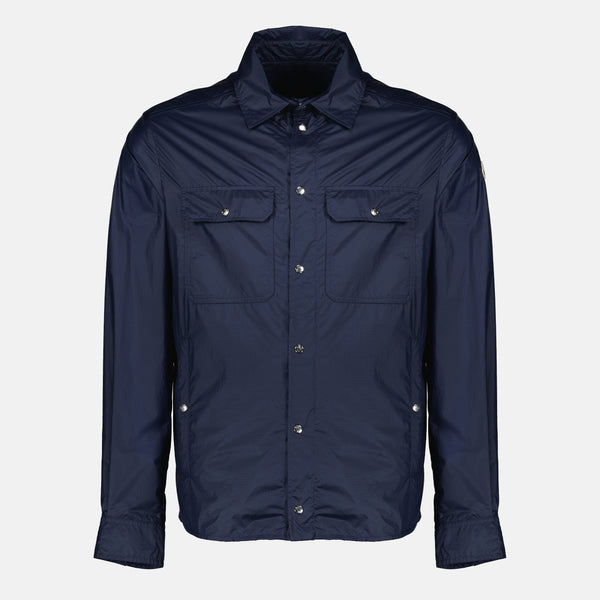 ネイビーブルー ナイロンシャツ Moncler - メンズ – myCompañero