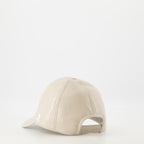 모자, 캡 및 비니 비닐 리이슈 캡 Courrèges 베이지 남여공용