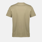 티셔츠 T-shirt vert à logo Moncler 카키색 옷감 Homme