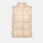 Jackets Badia Sleeveless Down Jacket Moncler Beige Femme
