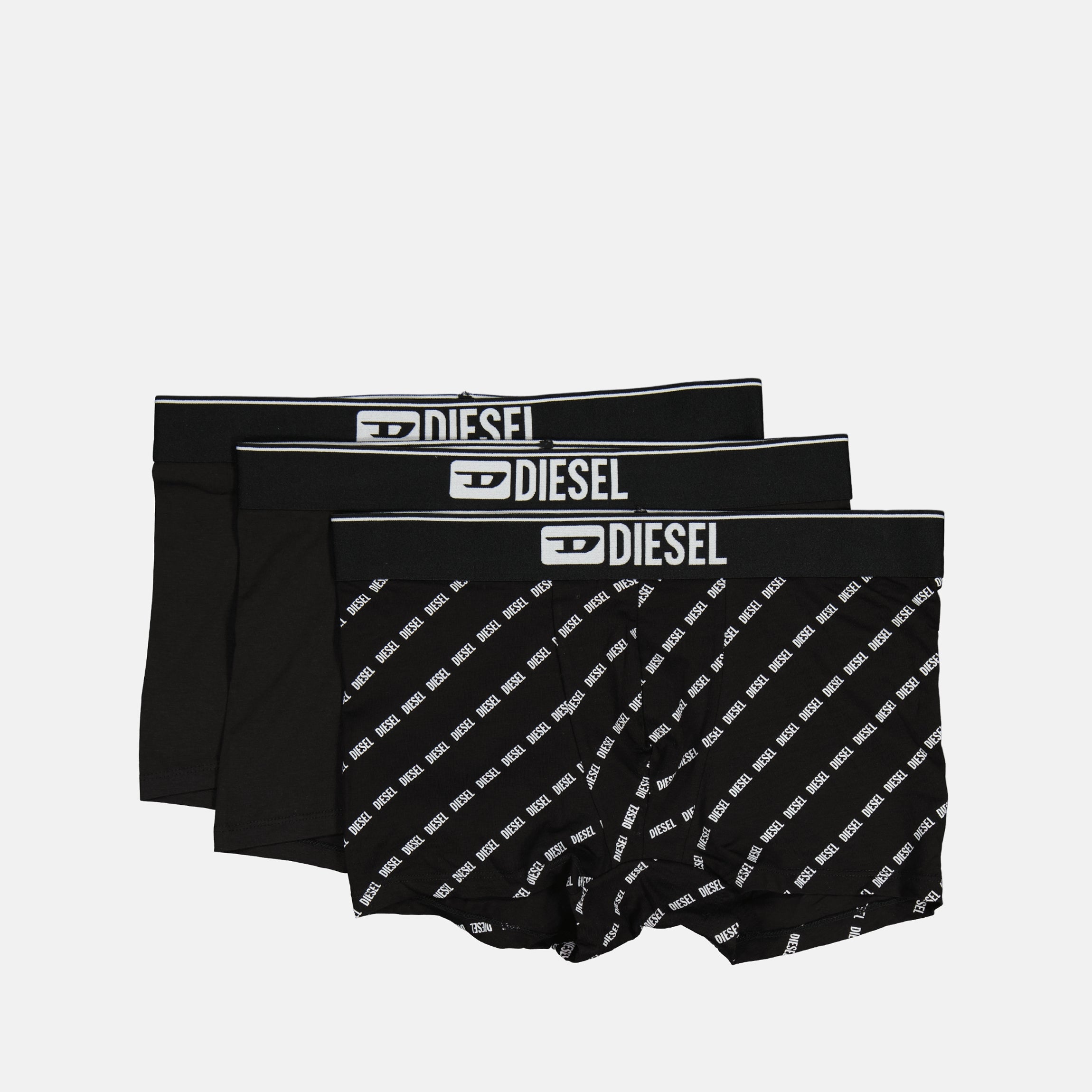 Image de l'article Lot de boxers de la marque Diesel pour Homme - Saison Automne-Hiver 2025 - Vue de Face