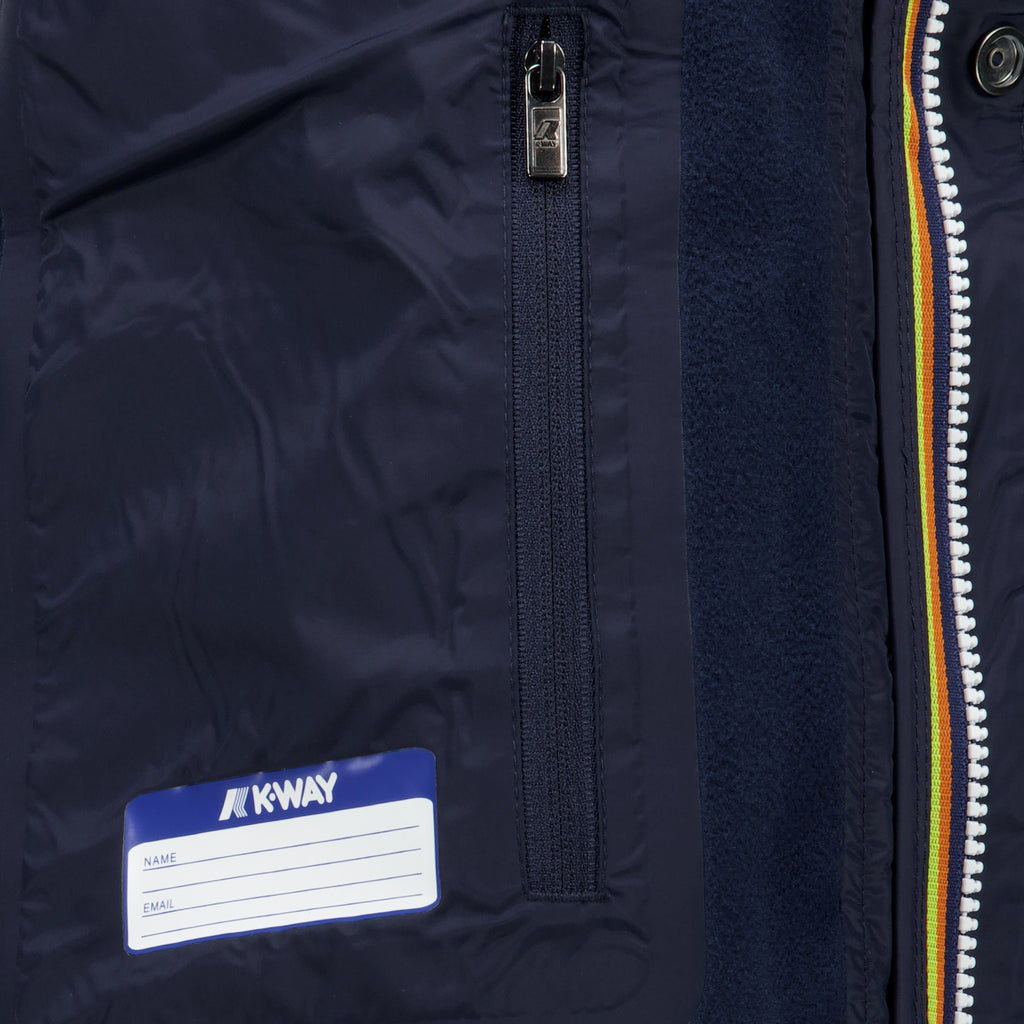 Manteaux Veste Thomas Bonded bleu marine K-Way Bleu foncé Homme