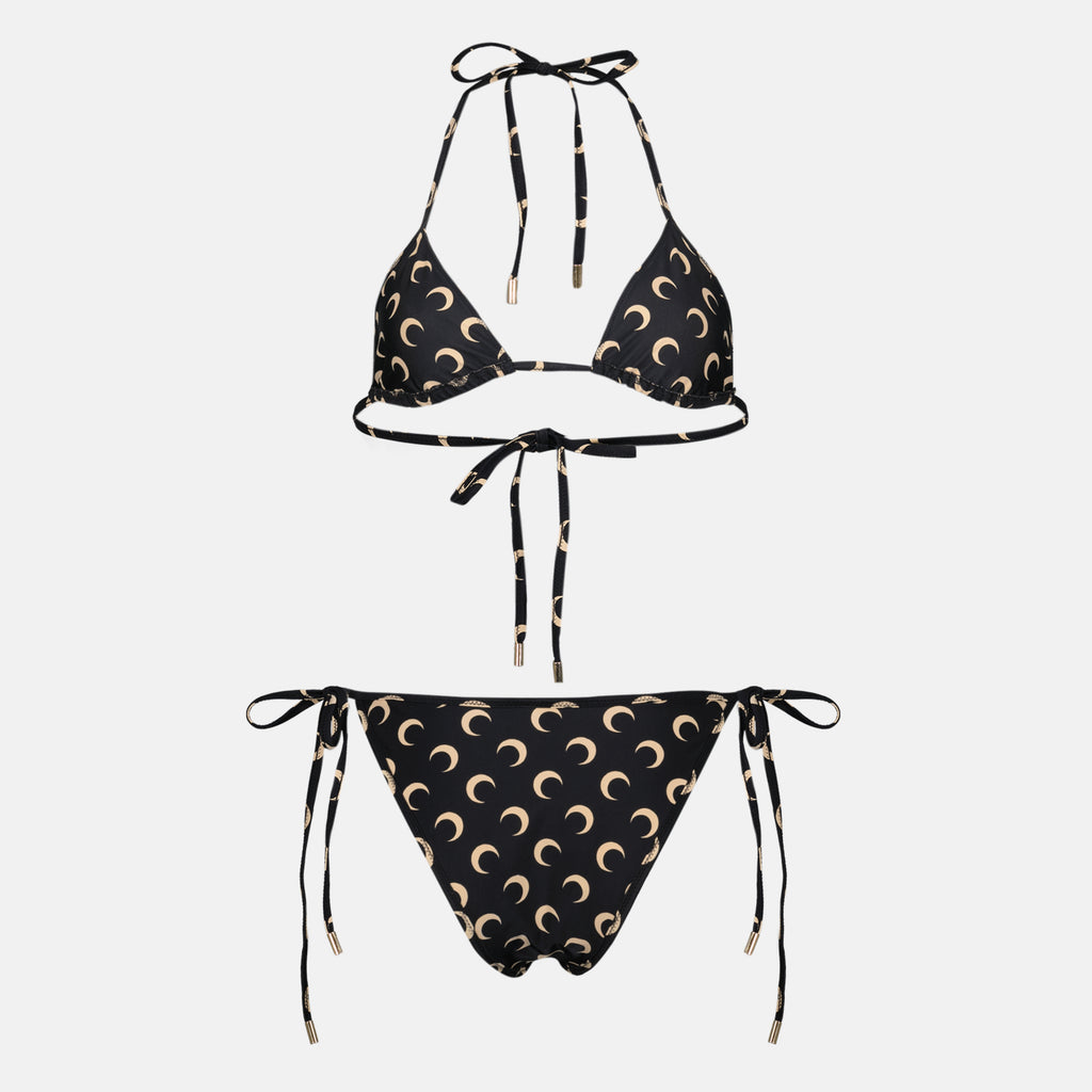 Beachwear Bikini Moon noir Marine Serre Noir Femme
