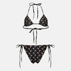 Beachwear Bikini Moon Noir Marine Serre Noir Femme