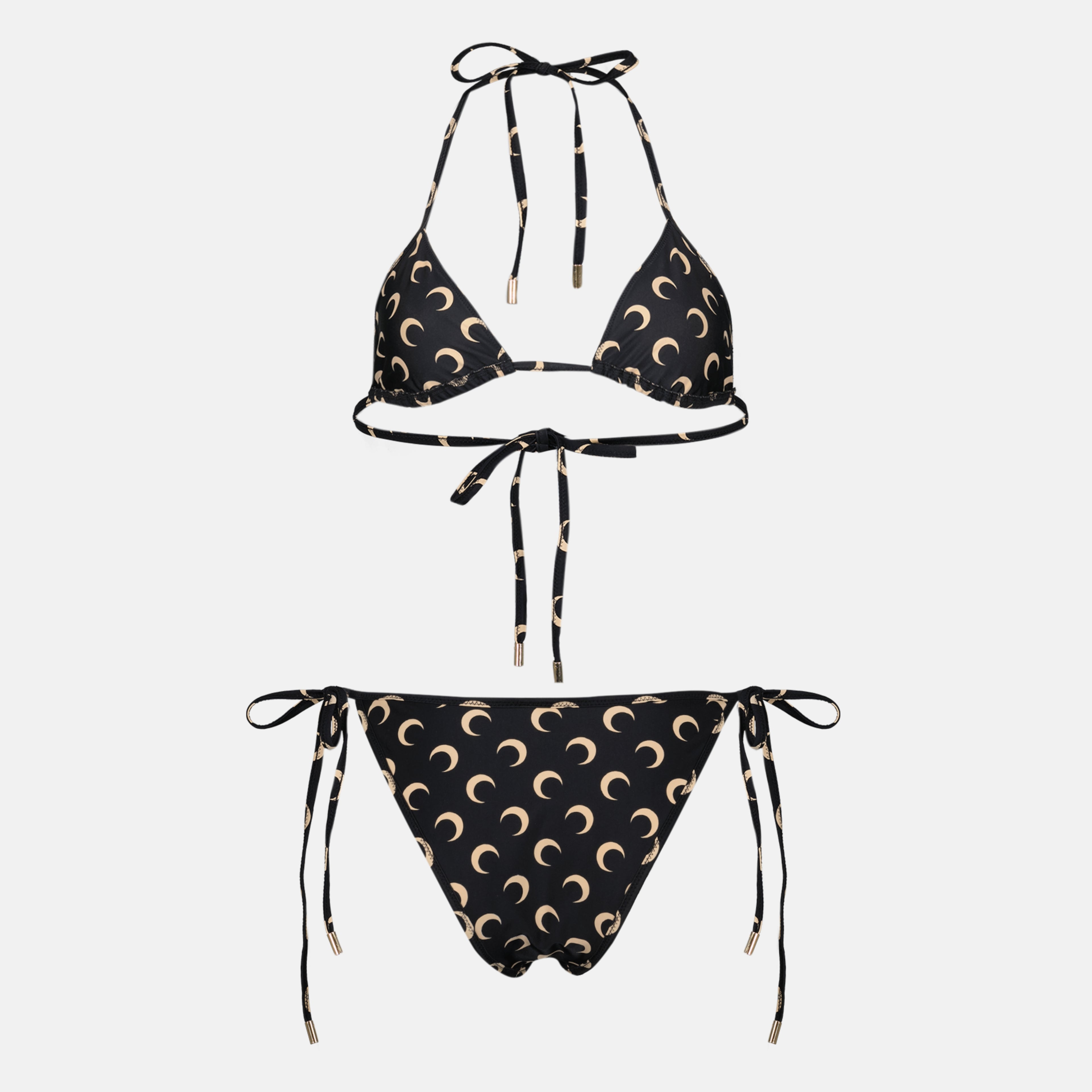 Beachwear Bikini Moon Noir Marine Serre Noir Femme