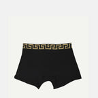 Roupa íntima e homewear Boxer Medusa long Versace Preto Homme