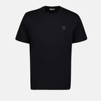 T-shirt T-shirt con Logo Moncler Blu scuro Homme