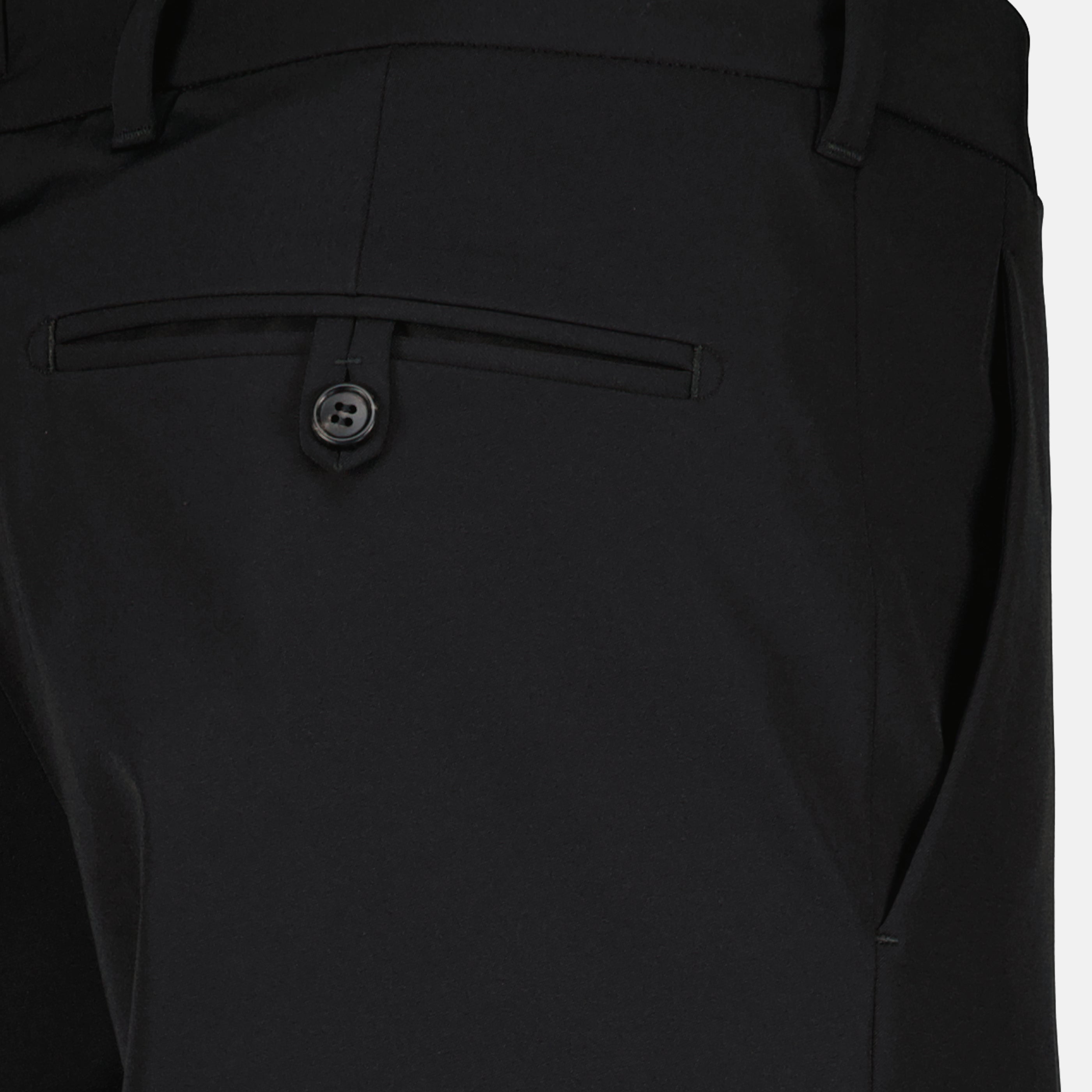 Pantalons Pantalon en tissu stretch noir Prada Noir Homme
