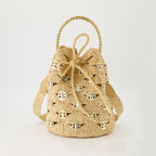 Bucket bags Raffia Bucket Bag Rabanne Beige Femme