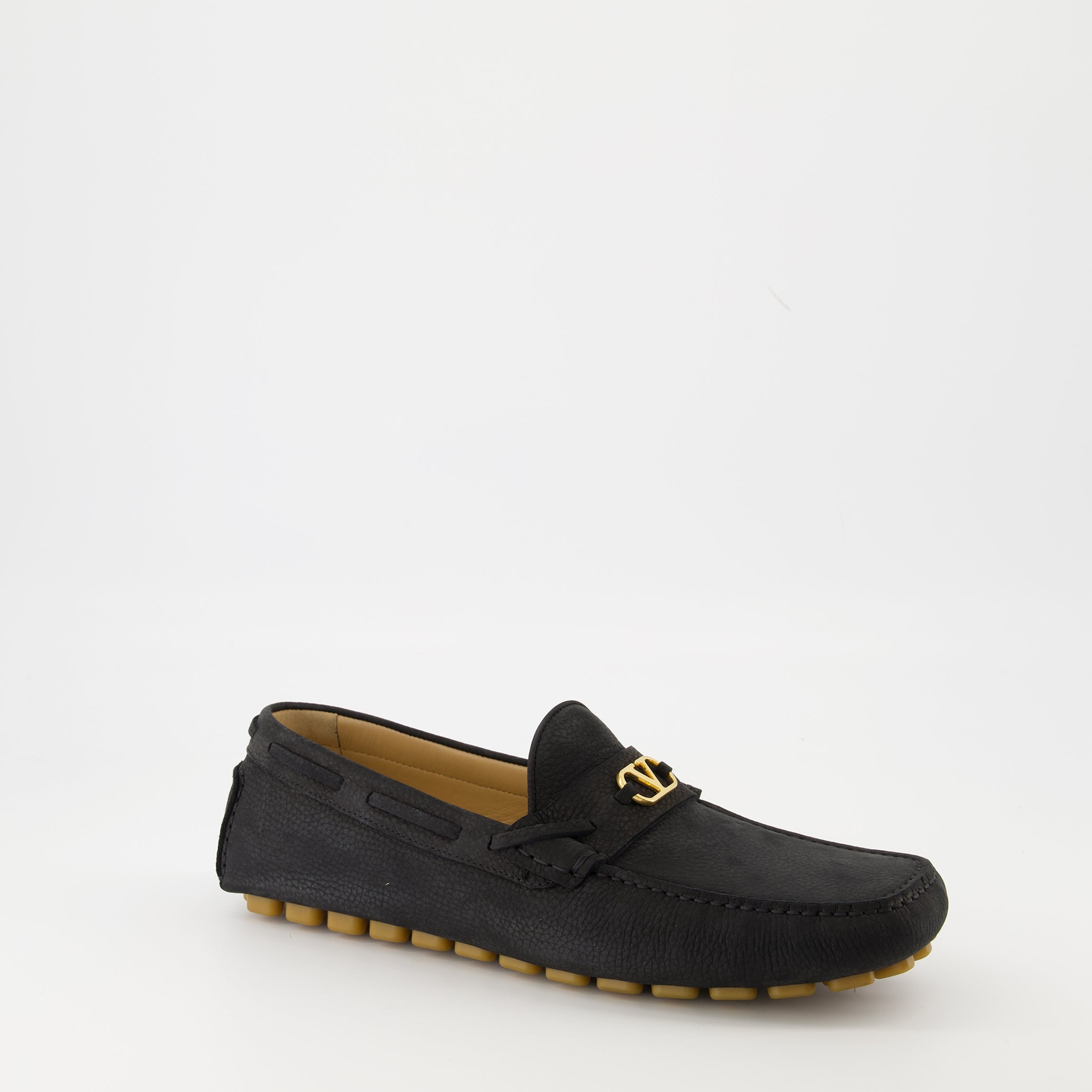 Mocassins Driver Fastaway Loafers Valentino Garavani Noir Homme