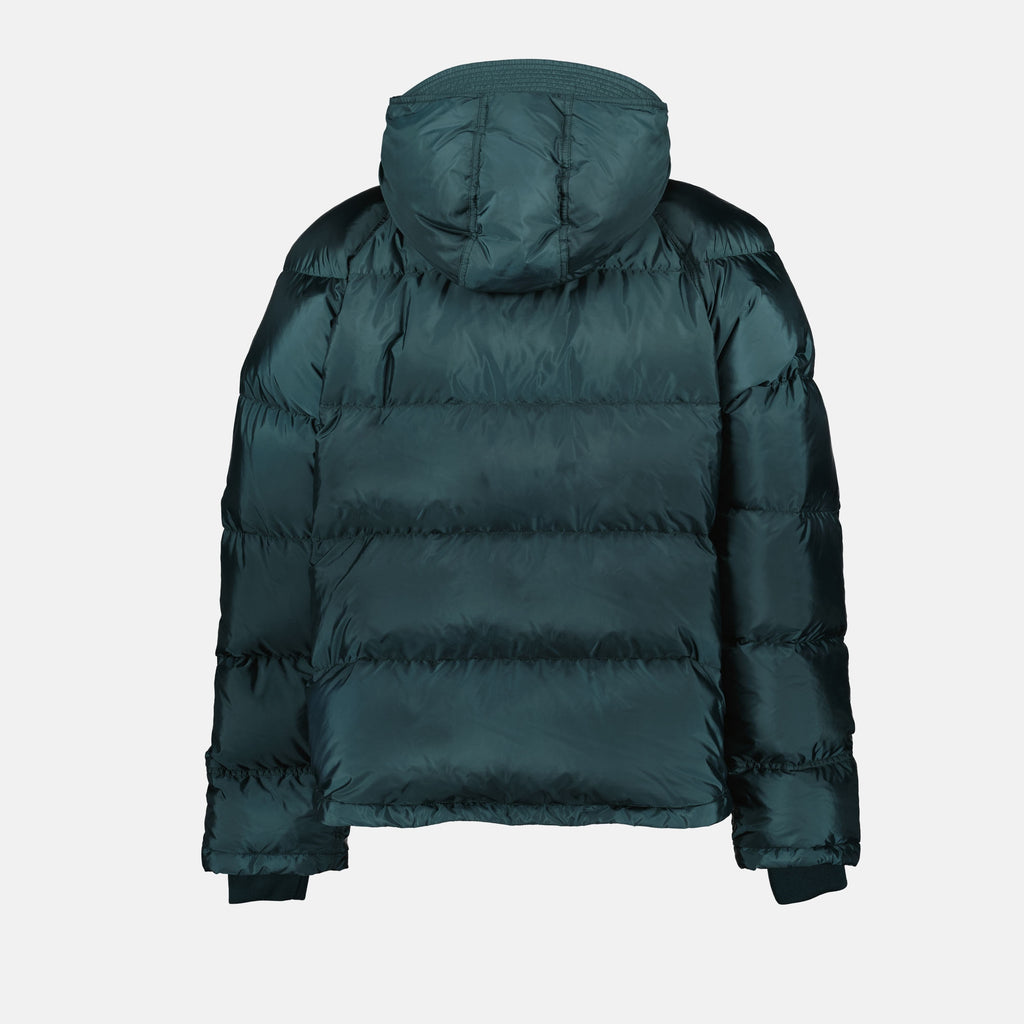 Coats Re-Nylon Puffer Jacket Prada Green Homme