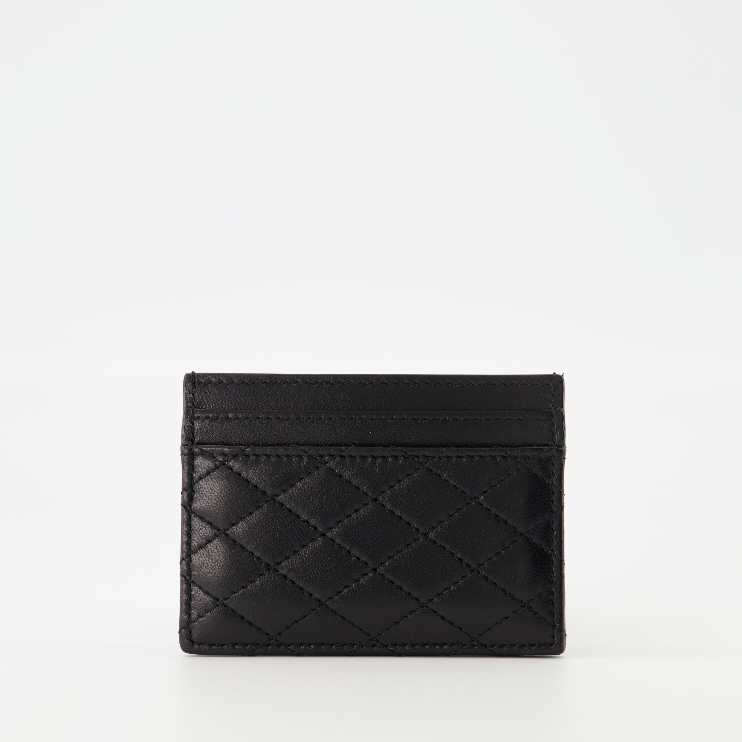 Petite maroquinerie Porte-cartes Cassandre Saint Laurent Noir Femme