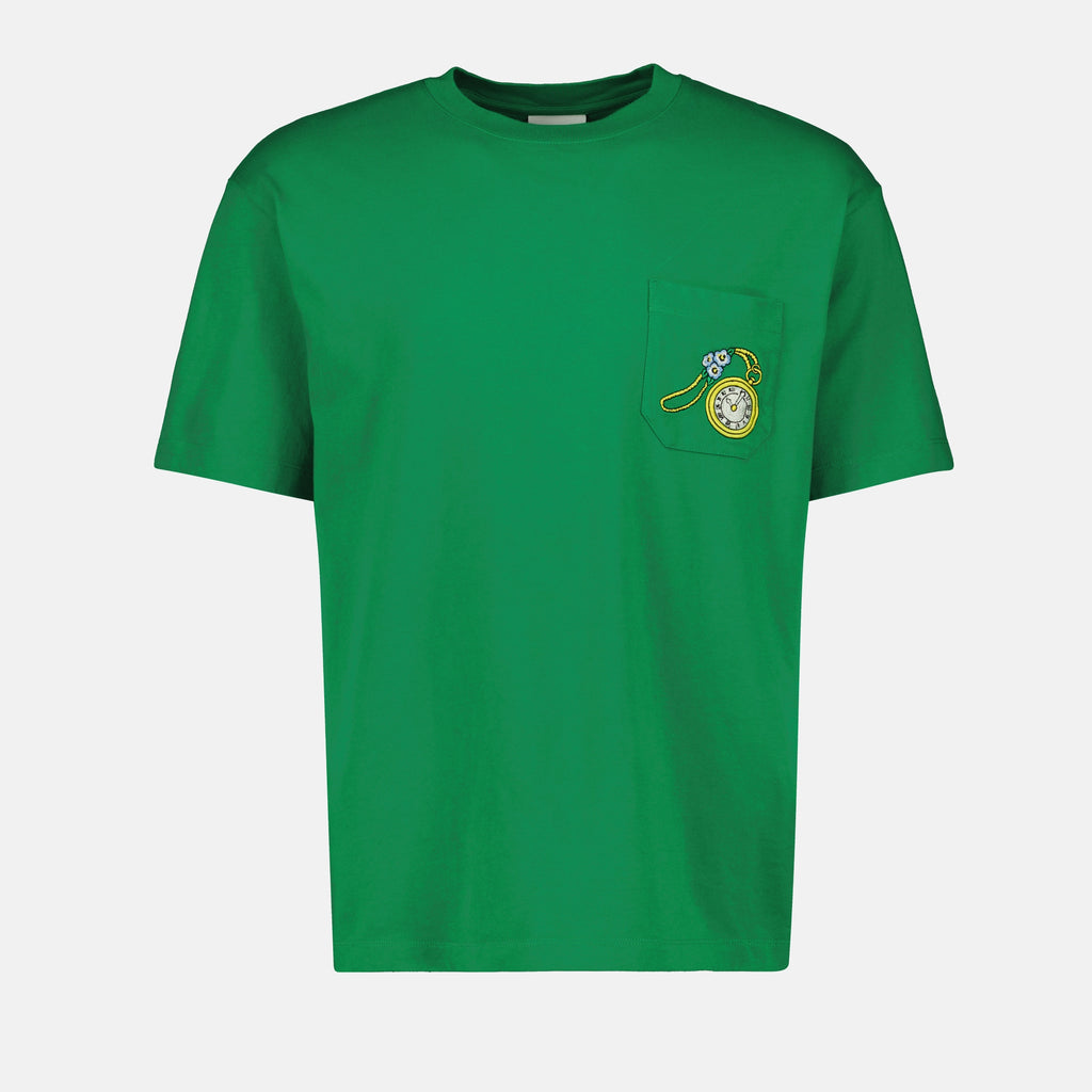 T-shirts T-shirt Gousset Drole De Monsieur Vert Homme