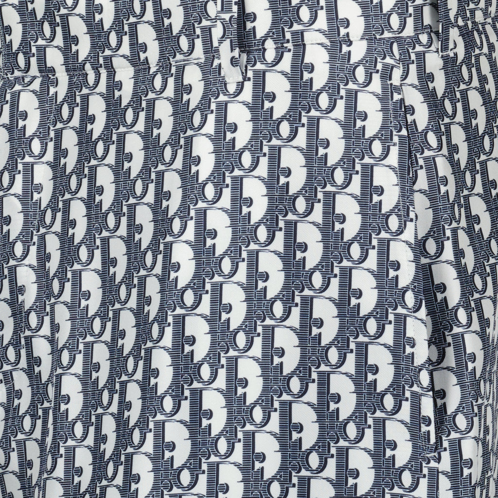 Shorts Short Dior Oblique Dior Dark blue Homme