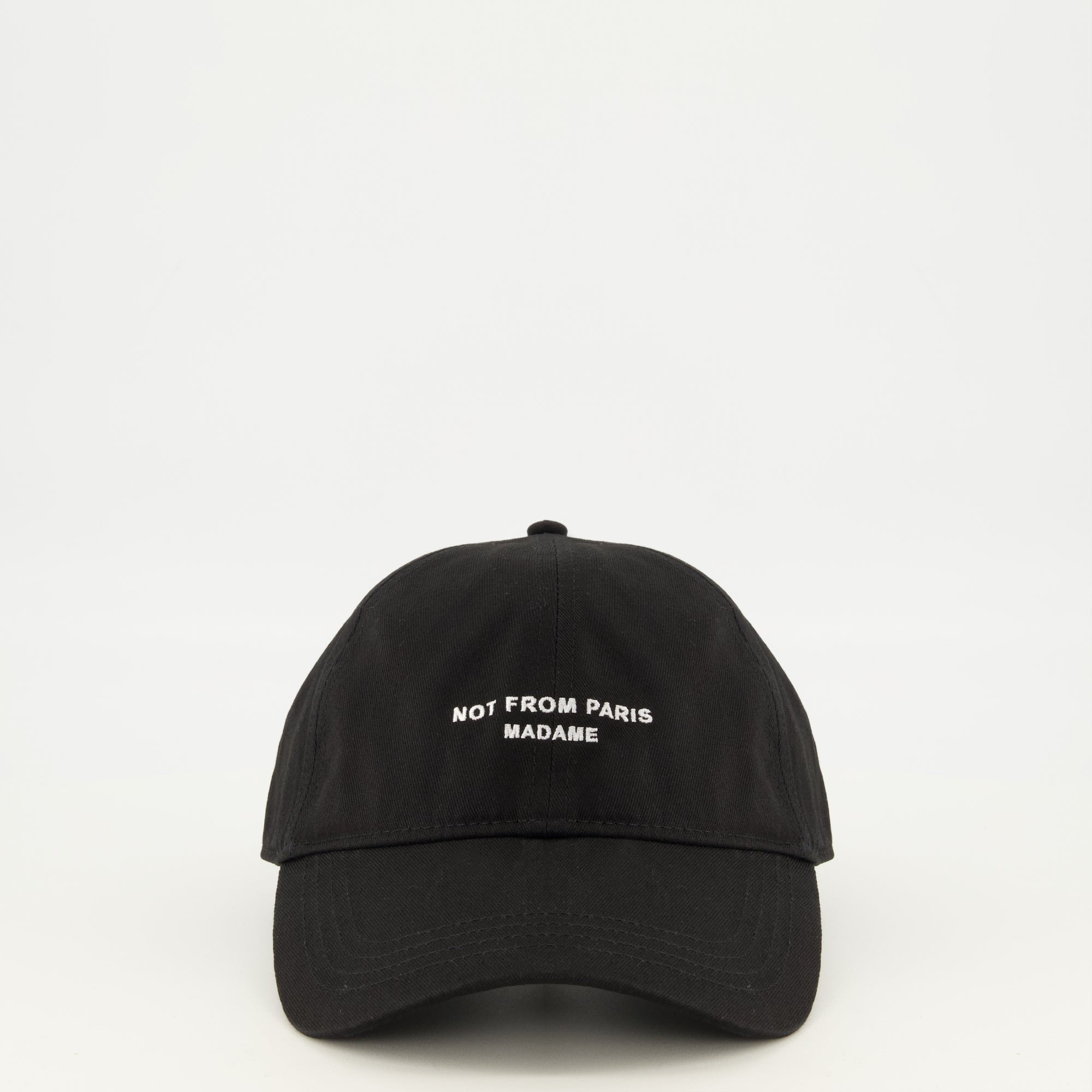 Chapeaux, casquettes et bonnets Schwarze Slogan-Mütze Drole De Monsieur Noir Homme