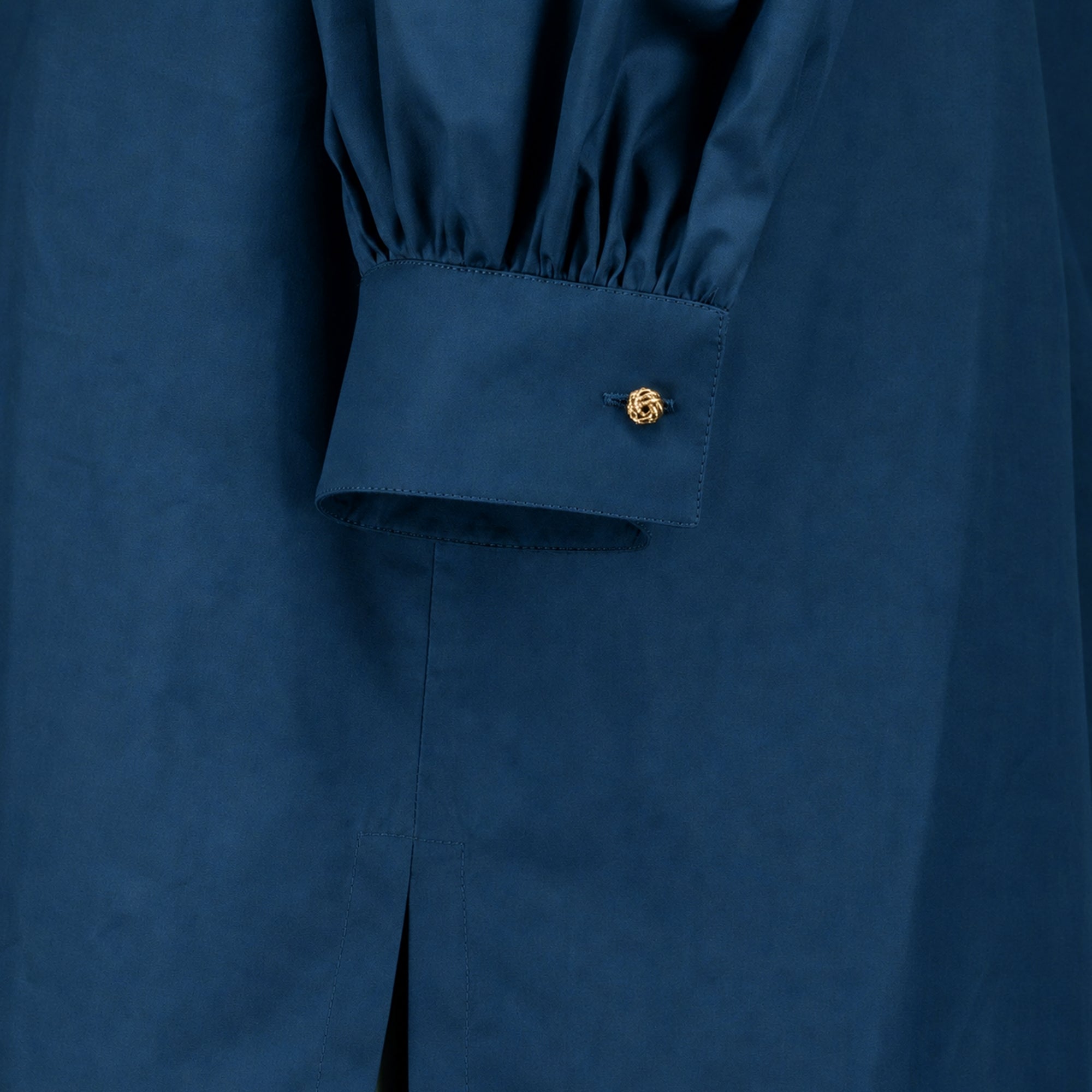 Chemises Chemisier en popeline bleu Max Mara Bleu Femme