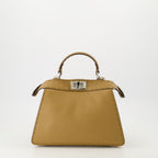 Handtaschen und schultertaschen Peekaboo ISeeU Tasche Fendi Braun Femme