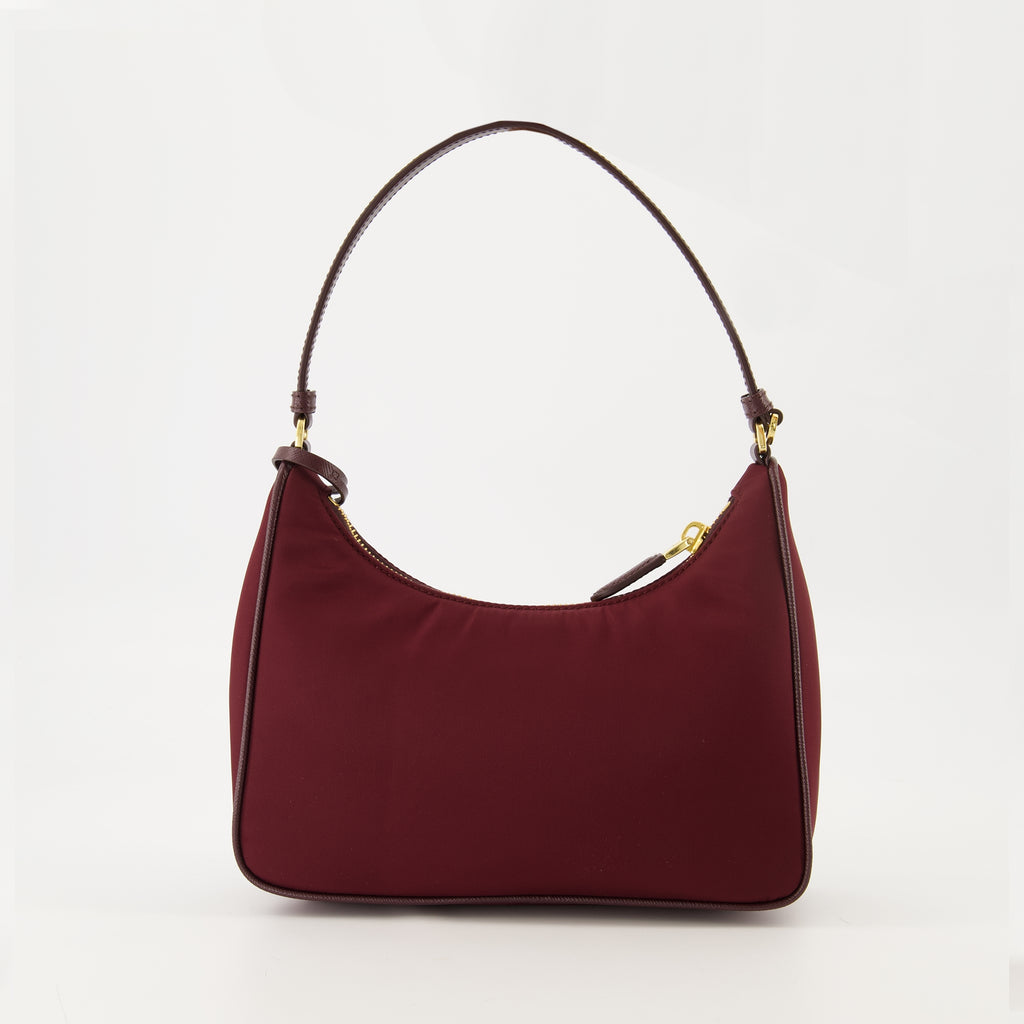 Sacs à main et épaule Mini Sac Re-Edition 2005 Prada Bordeaux Femme