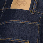 Pantalons Jeans en denim Moschino Bleu foncé Femme
