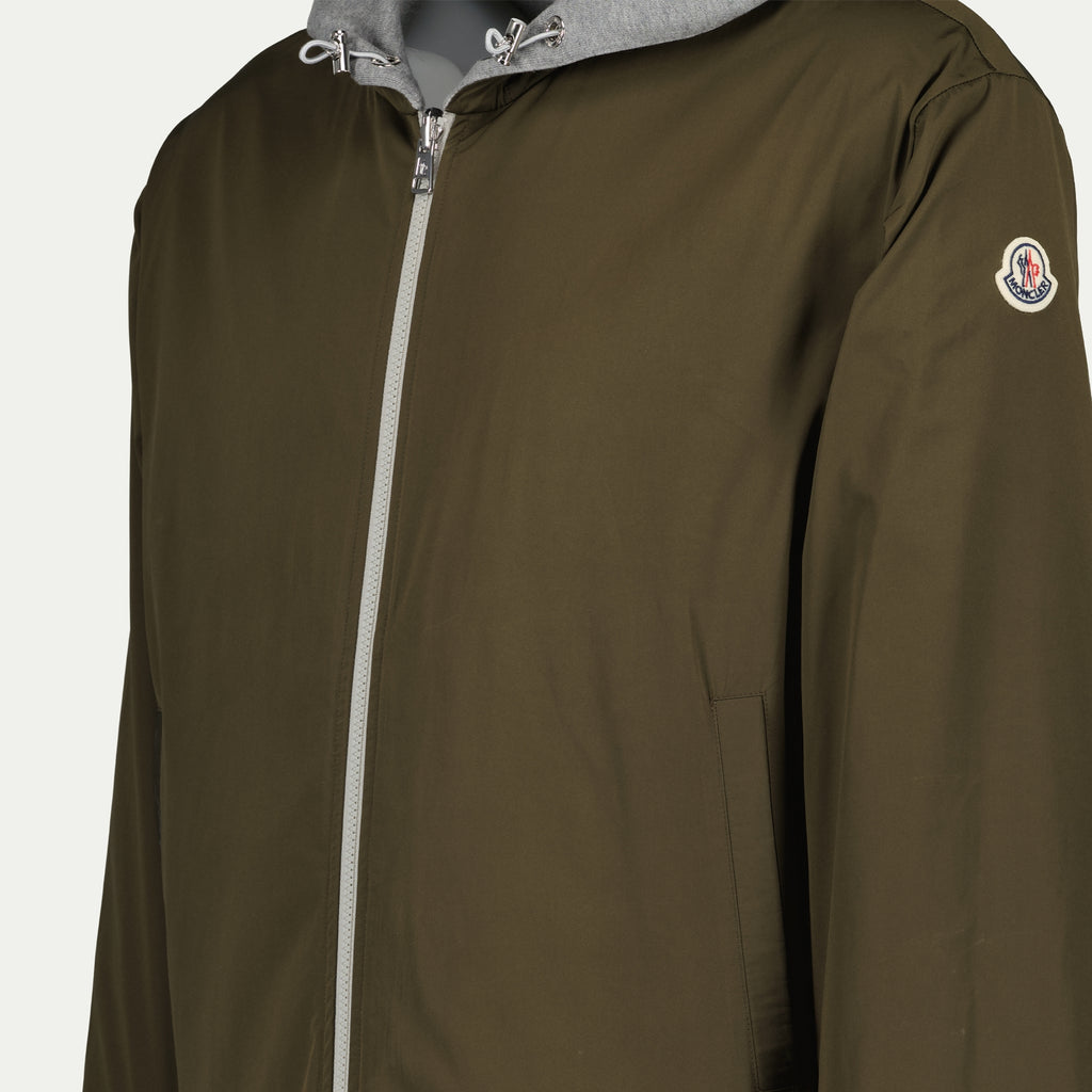 Sweatshirts Sweat zippé réversible Moncler Vert Homme