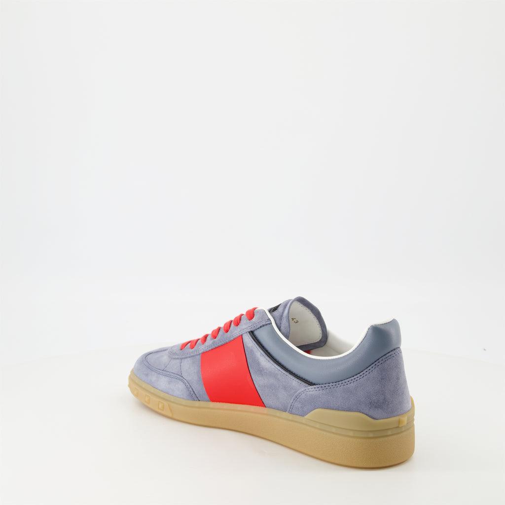 Sneakers Upvillage Leather Sneakers Valentino Garavani Blue Homme
