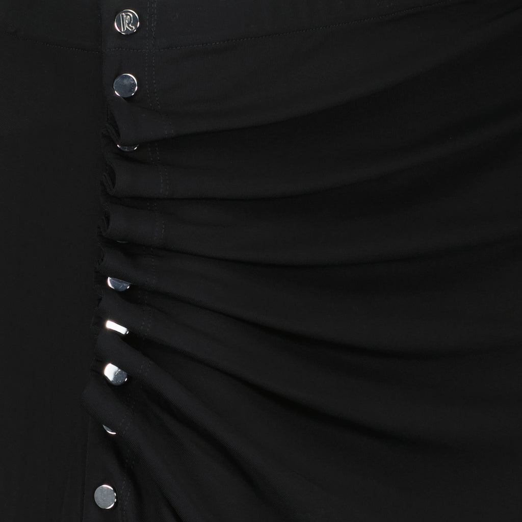 Image of the item Long Draped Dress by Rabanne for Women - Fall-Winter 2025 - Detailed View_3