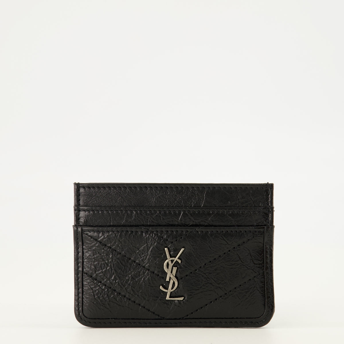 Petite maroquinerie Porte-cartes Niki noir Saint Laurent Noir Femme