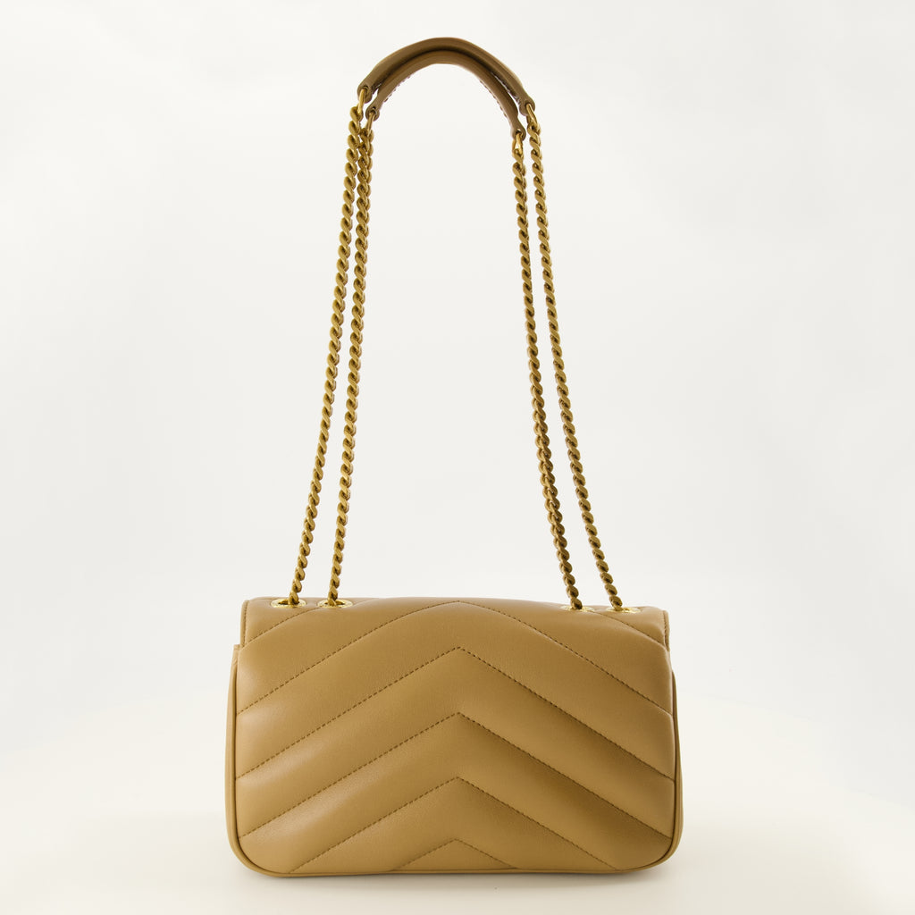 Sacs à main et épaule Loulou Small Beige Bag Saint Laurent Beige Femme