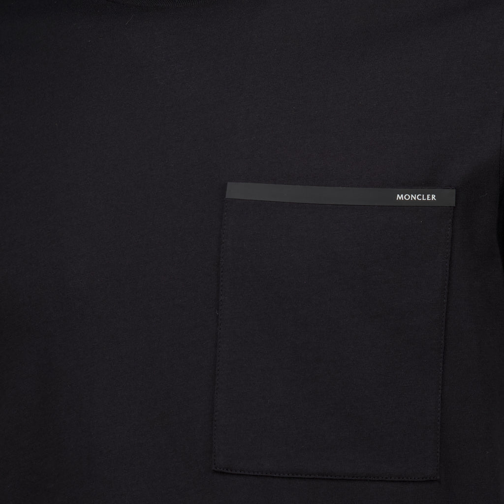 T-shirts T-shirt avec poche poitrine noir Moncler Noir Homme