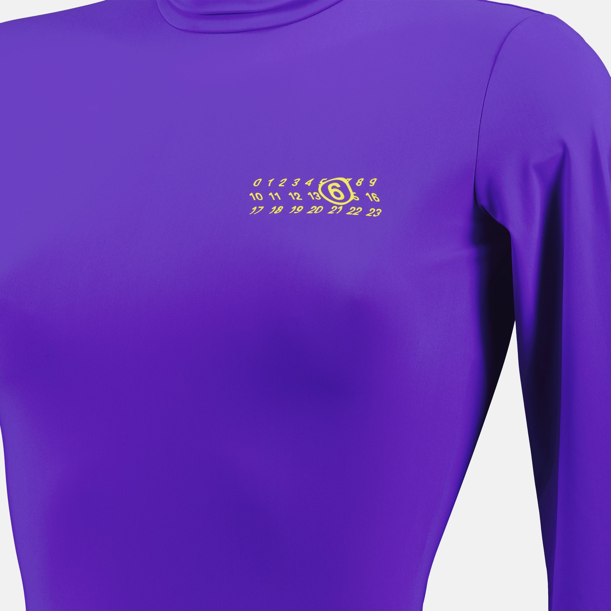 Tops Body imprimé Mm6 Violet Femme