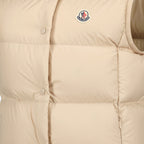 Jackets Badia Sleeveless Down Jacket Moncler Beige Femme